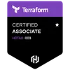 Terraform Associate badge